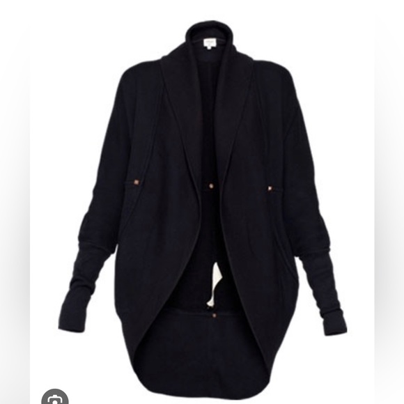 Aritzia Diderot Sweater (Cardigan) small black - Picture 2 of 5